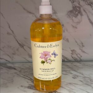 Crabtree & Evelyn Summer Hill Bath & Shower Gel - Yellow